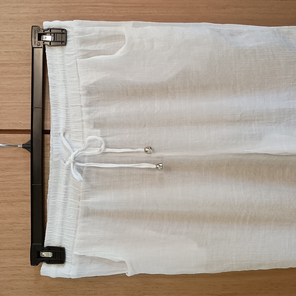 Beach Break SZ XL White Beach Palazzo Pants - Picture 3 of 7